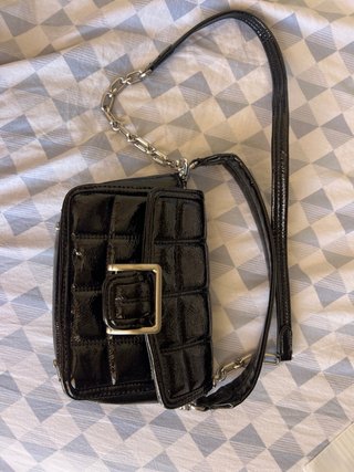 Bolso charol negro