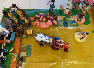 Juego Granja Animales Juguete
