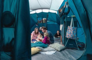 Tienda campaña familiar Quechua Arpenaz 8