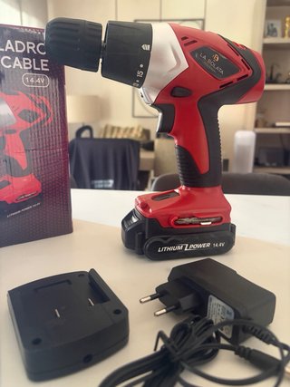 Taladro Inalámbrico 14.4V Batería de Li-Ion