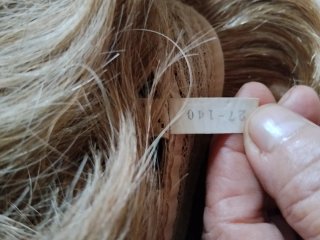 Parrucca capelli naturali biondo Newigline