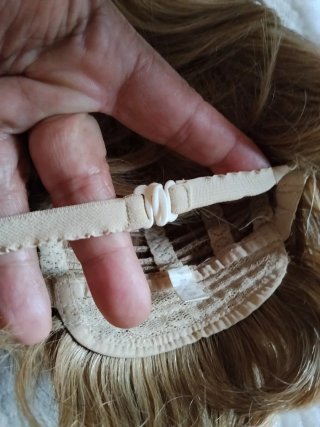 Parrucca capelli naturali biondo Newigline