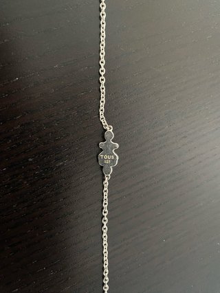 Pulsera Tous Osito Perla Plata