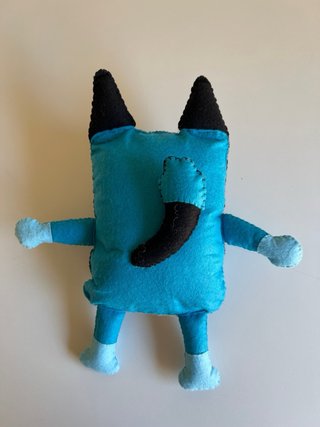 Peluches de bluey artesanales