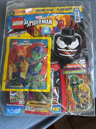 Revista Lego Spiderman N.4 + Green Goblin