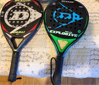 Dunlop Palas Padel Samurai y Explosive