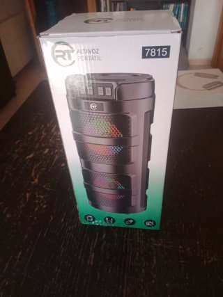 Altavoz Bluetooth RT Negro
