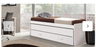 Cama nido 105cm con cajones