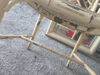 Sillón vintage estilo Chippendale antiguo
