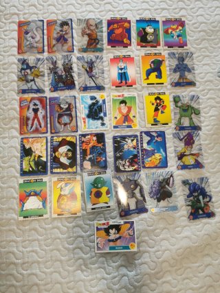 Lote Cartas Dragon Ball Z