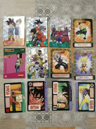 Lote Cartas Dragon Ball Z