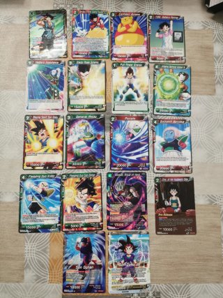 Lote Cartas Dragon Ball Z
