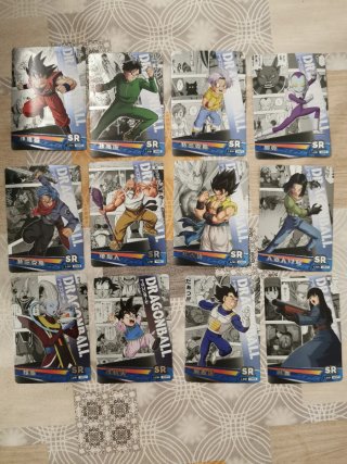 Lote Cartas Dragon Ball Z