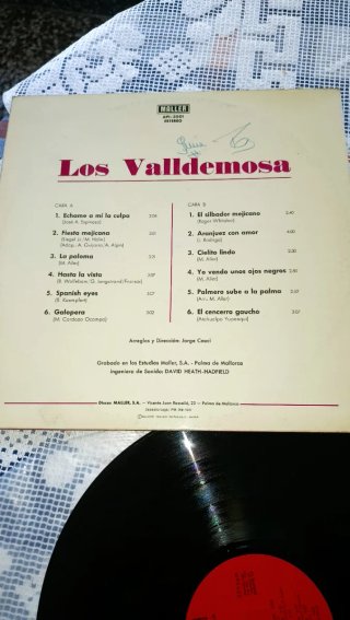 Vinilo LP Los Valldemosa (1976) - Folk Mallorca