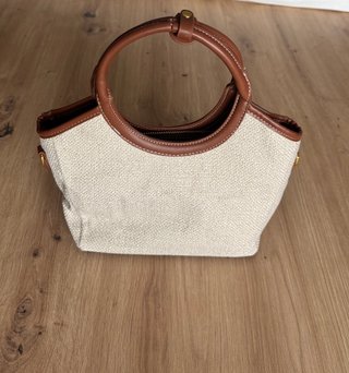Borsa Miu Miu Vintage Lona Beige