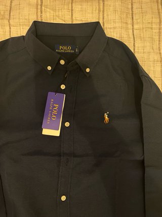 Camisa Polo Ralph Lauren Azul Talla L