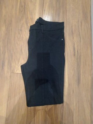 Pantalón elástico, mujer, talla 44 negro