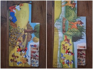 Cuento Infantil Disney Un Día de Campo an̈os 80