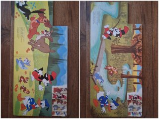 Cuento Infantil Disney Un Día de Campo an̈os 80