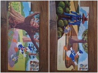 Cuento Infantil Disney Un Día de Campo an̈os 80