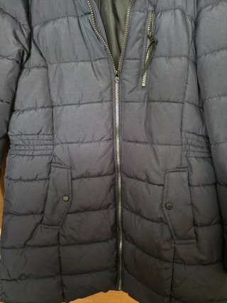 Abrigo acolchado Only azul XL