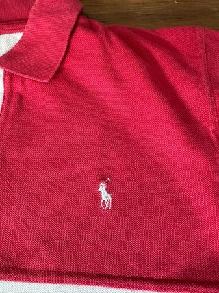 Polo Sport Ralph Lauren Rojo y Blanco