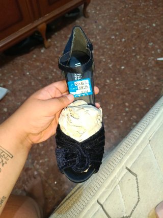 Tacones Marypaz azules talla 37