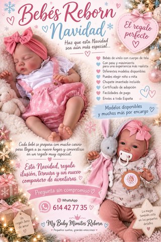 Bebé Reborn Navidad