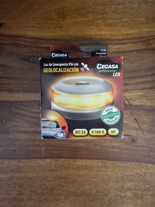 Luz de Emergencia V16 CEGASA Geolocalización