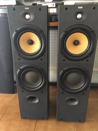 Sistema Hi-Fi B&W + Cambridge Audio DM604 S3