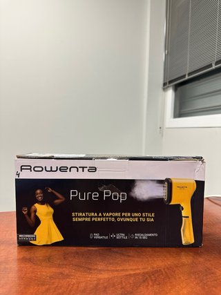 Cepillo Vapor Rowenta Pure Pop Amarillo