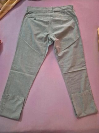 Pantaloni KRDR beige a coste