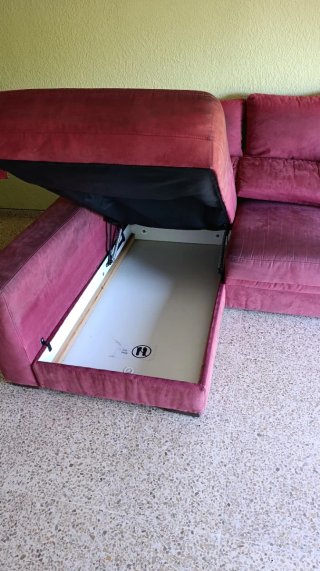 Sofá Chaiselongue Reclinable y Extensible