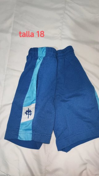 Talla 16 y T. 18- Pantalón corto deporte Maremolas