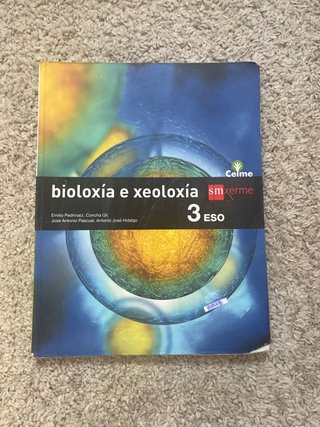 Bioloxía e xeoloxía, 3 ESO SM XERME