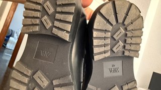 Zapatos Zara negros Mocasín Antifaz