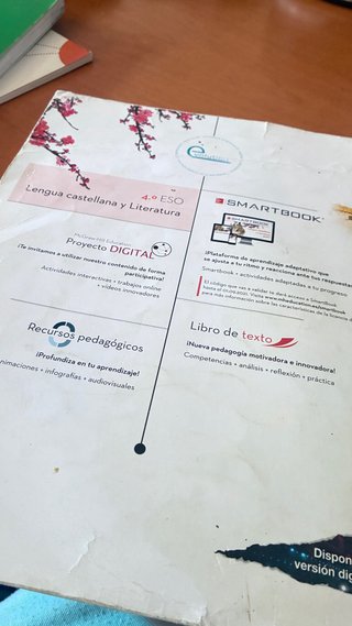 Lengua castellana y literatura, 4o ESO