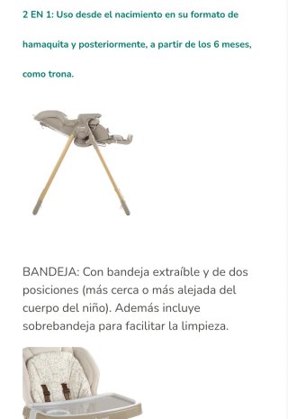 Trona Jané Mila Evolutiva