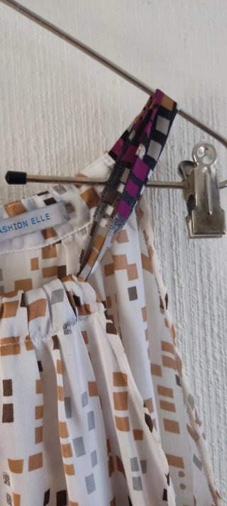 Camisa estampada multicolor