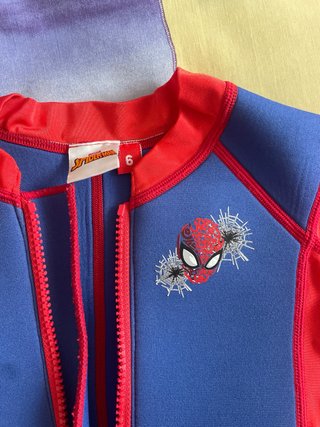 Traje Neopreno Spiderman 5-6 años