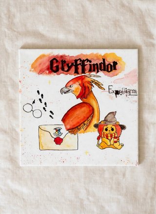 Cuadro Decorativo Gryffindor Harry Potter