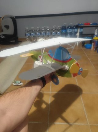 Lámpara infantil avión