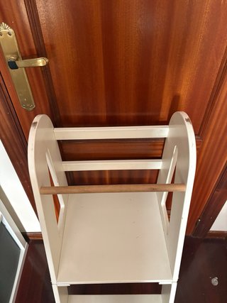 Mesa Escalera madera niños