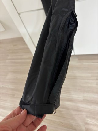 Pantalón impermeable moto negro