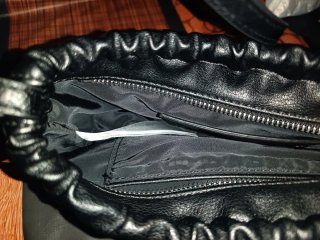 Monedero Desigual Negro Grande Bandolera