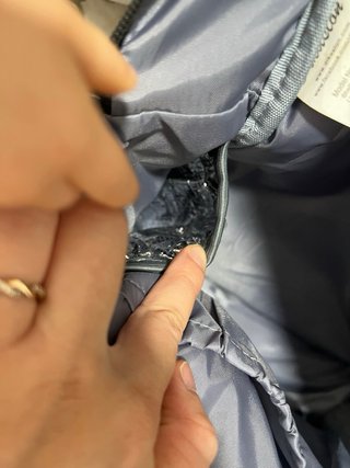 Mochila Dikaslon para carrito de bebé negra