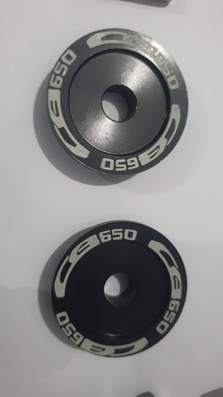 Bobinas Caballete CB650 CNC Aluminio