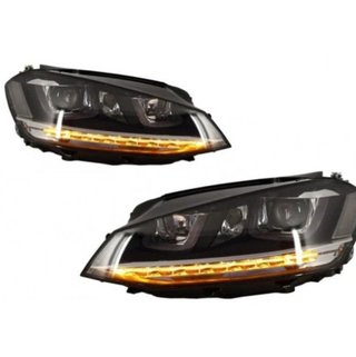 Faros delanteros Led Volkswagen Golf VII 7 Black e
