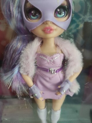 Muñeca Rainbow High Violet costume ball Halloween