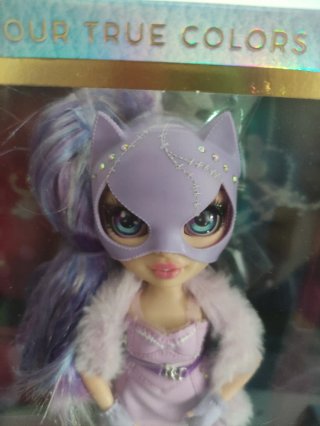 Muñeca Rainbow High Violet costume ball Halloween